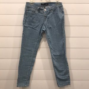 BDG Light-wash Grazer Mid-Rise Jeans